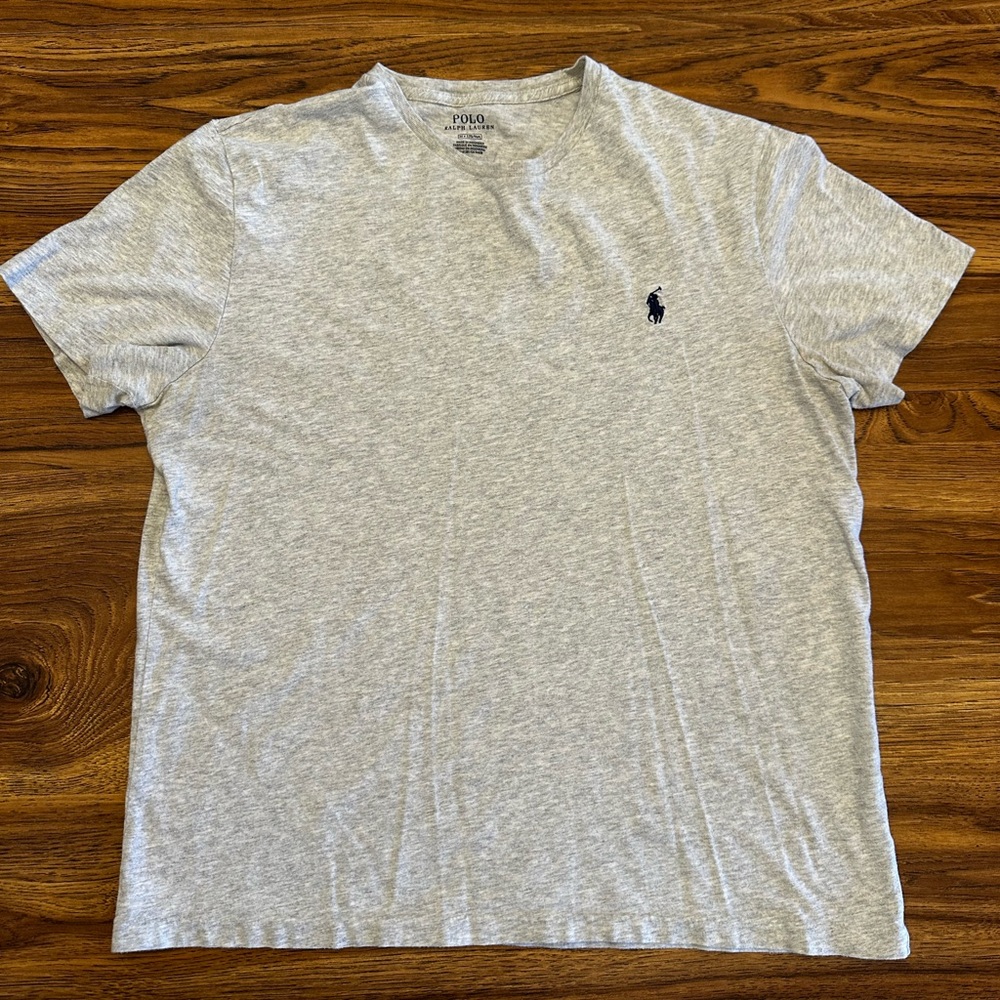 Polo by Ralph Lauren Light Gray Short Sleeve Tee